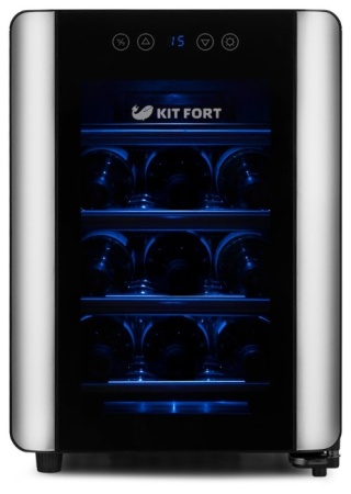 Винный шкаф Kitfort KT-2402 Black