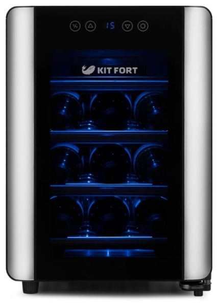 Винный шкаф Kitfort KT-2402 Black