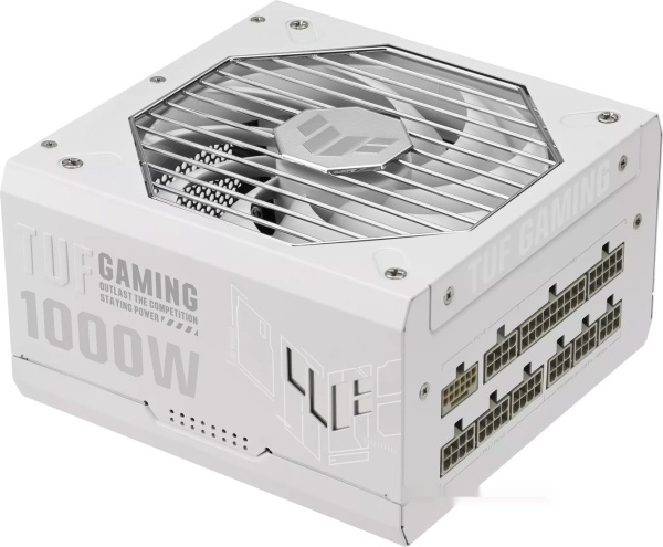 Блок питания ASUS TUF Gaming 1000W Gold White, TUF-GAMING-1000G-WHITE