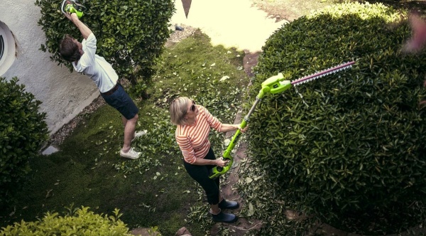 Кусторез аккумуляторный Greenworks G24PH51 51см 24V (без АКБ и ЗУ), 2300707