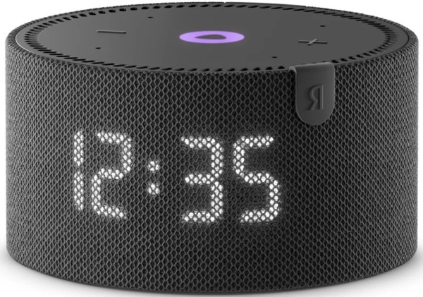 Умная колонка Яндекс Станция Мини с часами Черный оникс, YNDX-00020K