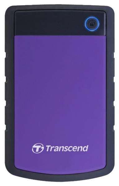 Внешний HDD 1Tb Transcend TS1TSJ25H3P, Violet/Black