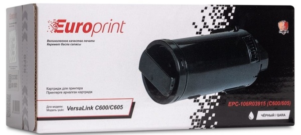 Картридж Europrint EPC-106R03915 Black (C600/605) 