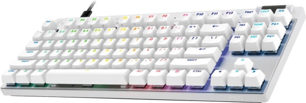 Клавиатура Logitech PRO X TKL RAPID Gaming Keyboard White, 920-013242