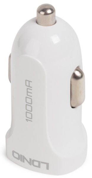 Автомобильное зарядное LDNIO DL-C17 Lightning White
