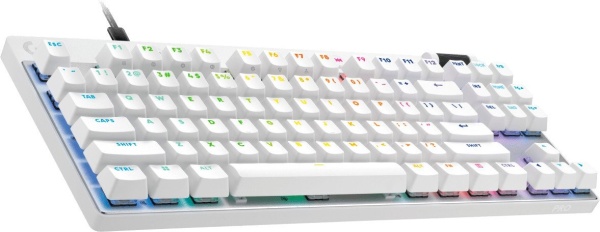 Клавиатура Logitech PRO X TKL RAPID Gaming Keyboard White, 920-013242