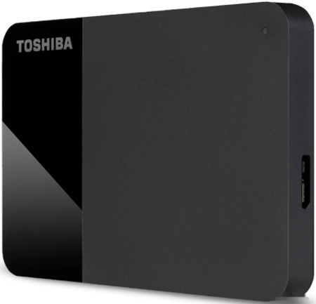 Внешний HDD 2.5" 1Tb Toshiba Canvio Ready Black, HDTP310EK3AA