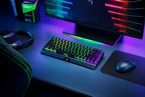 Клавиатура Razer BlackWidow V3 Mini HyperSpeed (Yellow Switch), RZ03-03890700-R3R1