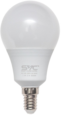 Лампочка SVC LED G45-11W-E14-6500K