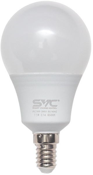 Лампочка SVC LED G45-11W-E14-6500K