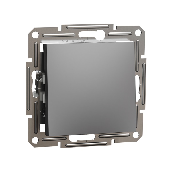 Выключатель Schneider Electric одноклавишный перекрестный SE EPH0500171 Asfora антрацит