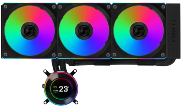 СВО для процессора Lian Li Hydroshift ll LCD-C 360CL Black, G89.GHS2LCD36RB.00