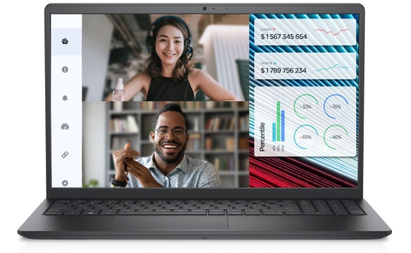 Ноутбук DELL Vostro 3520 (Core i5 1235U/512GB SSD/8GB/15.6" FHD/Win 11 Pro), 210-BECX_N3002PVNB3520EMEA01
