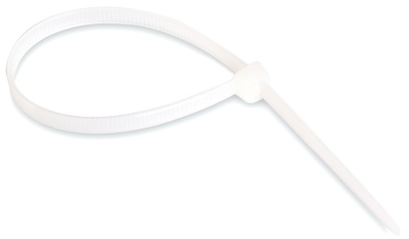 Хомут нейлоновый Deluxe 4.8*400 мм белый (100 штук в упаковке)