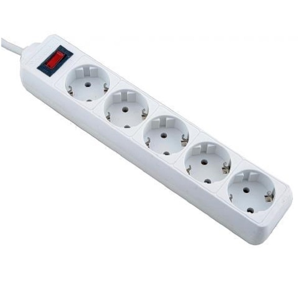 Сетевой фильтр Defender ES White (5розеток 5m), 99483