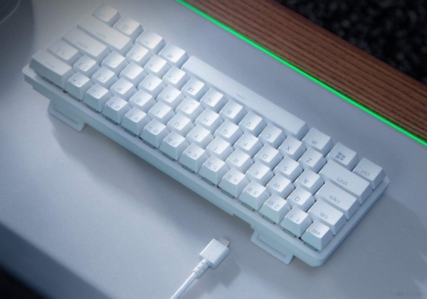 Клавиатура Razer Huntsman Mini White (Linear Optical), RZ03-03392200-R3R1