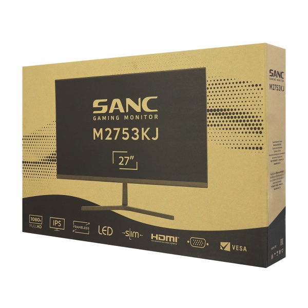 Монитор 27" Sanc M2753KJ V2, 100Hz