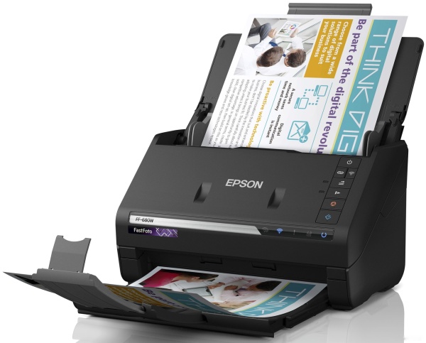 Сканер Epson FastFoto FF-680W, B11B237401 Сканер Epson FastFoto FF-680W, B11B237401