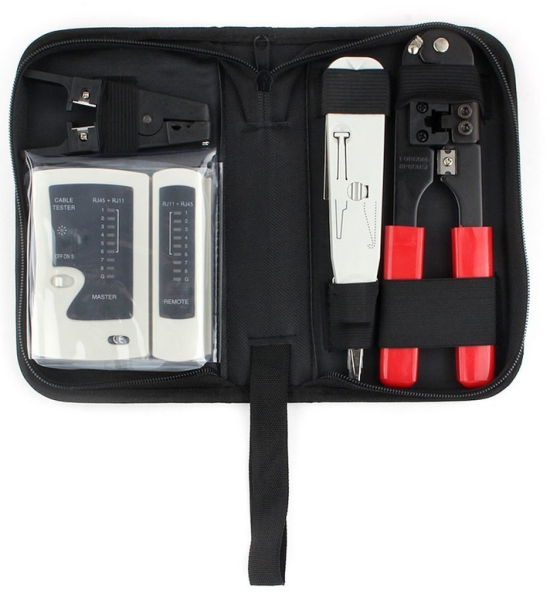 Набор инструментов Cablexpert TK-NCT-01 для работы с локальной сетью