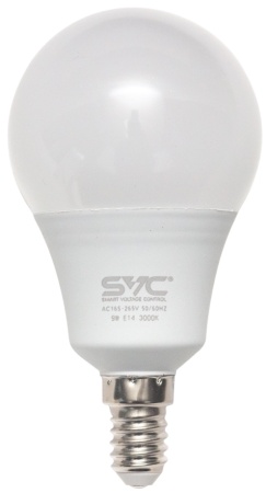 Лампочка SVC LED G45-9W-E14-3000K