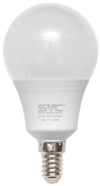Лампочка SVC LED G45-9W-E14-3000K