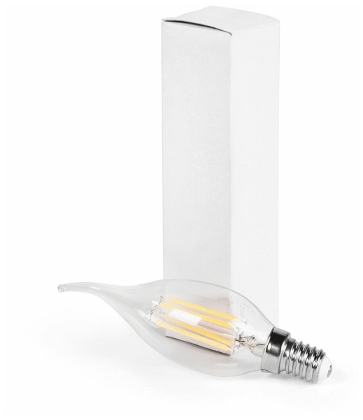 LED лампочка iPower, C37-F-4W-2700-E14, Filament