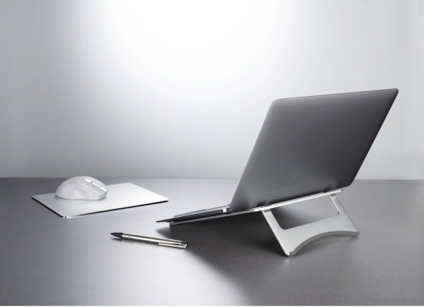 Подставка для ноутбука Hama Aluminium Silver, 00053059