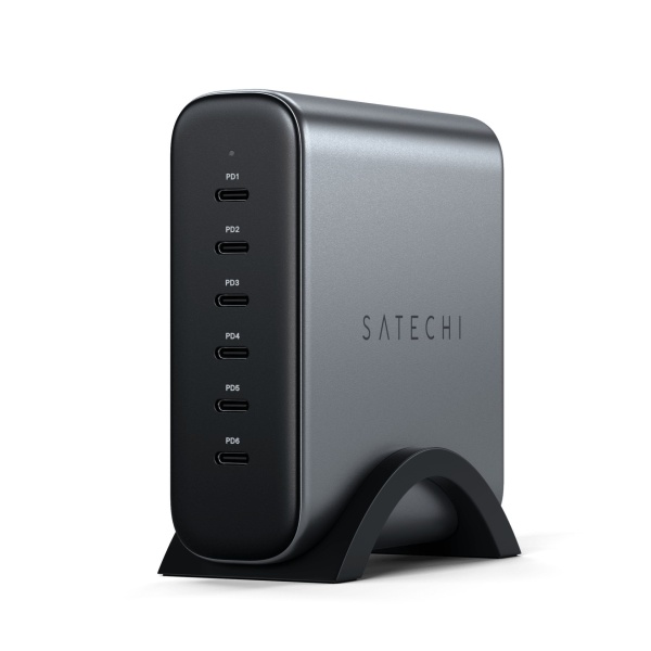 Зарядное устройство Satechi 200W USB-C 6-Port GaN Charger, ST-C200GM