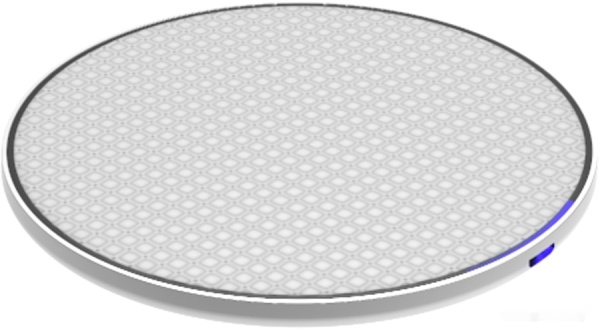 Беспроводное зарядное устройство Ritmix RM-1000W серый