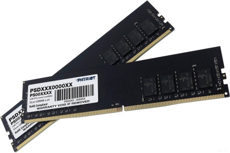 Оперативная память DDR4 3200/16GB (2x8GB) Patriot Signature, PSD416G3200K