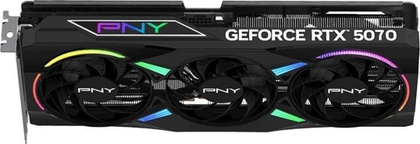 Видеокарта PNY RTX 5070 ARGB EPIC-X RGB Triple Fan 12GB, VCG507012TFXXPB1-O