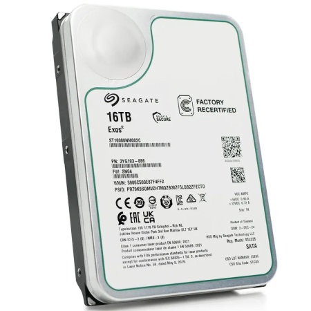 Жесткий диск 16TB Seagate Exos X16 , ST16000NM002C