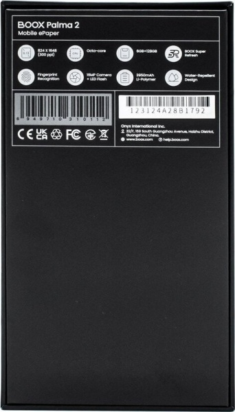 Электронная книга Onyx BOOX Palma 2 Black