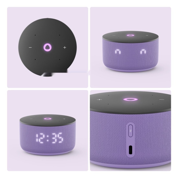 Умная колонка Яндекс Станция Мини 3 Лиловый, YNDX-00027LIL