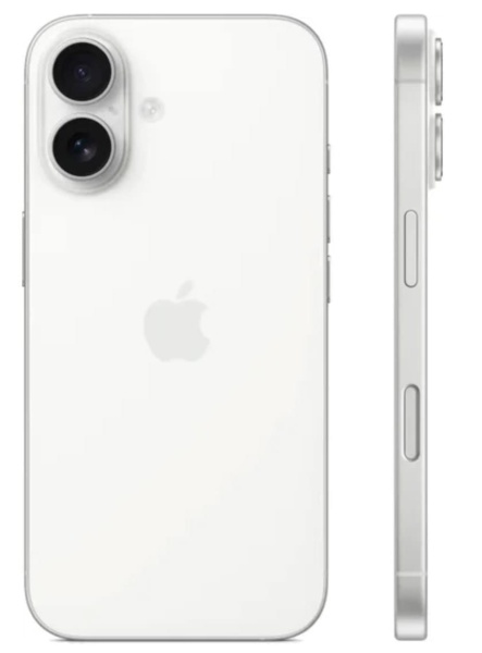 Смартфон Apple iPhone 16 Plus 256GB (белый)