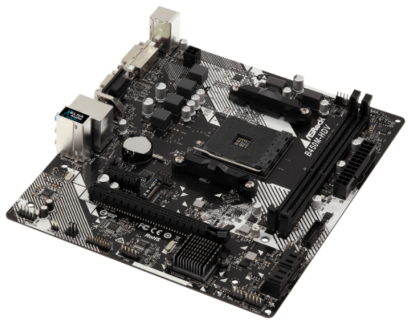 Материнская плата ASRock B450M-HDV R4.0