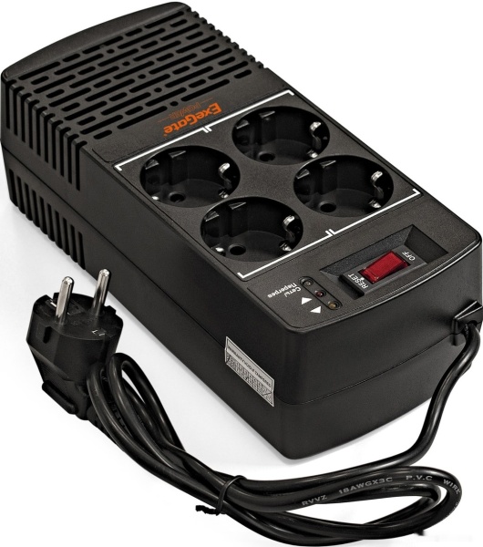 Стабилизатор Exegate Power AD5000-600, 600VA/300W, EP285937RUS