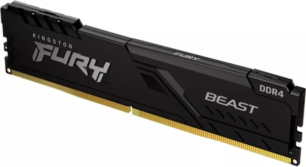 Оперативная память DDR4 3200/16Gb Kingston FURY Beast, KF432C16BB1/16WP