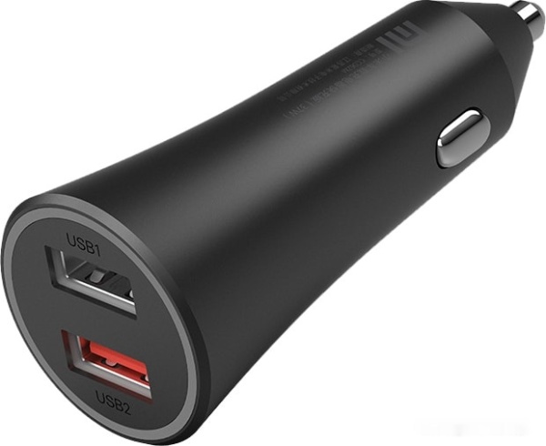 Автомобильное зарядное устройство Xiaomi Mi 37W Dual-Port Car Charger CC06ZM GDS4147GL