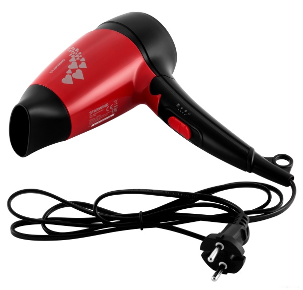 Фен StarWind SHD7065 Black/Red