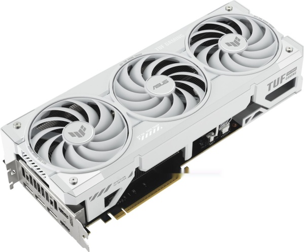 Видеокарта ASUS TUF Gaming RTX 5070 Ti 16GB GDDR7 White OC Edition, TUF-RTX5070TI-O16G-WHITE-GAMING