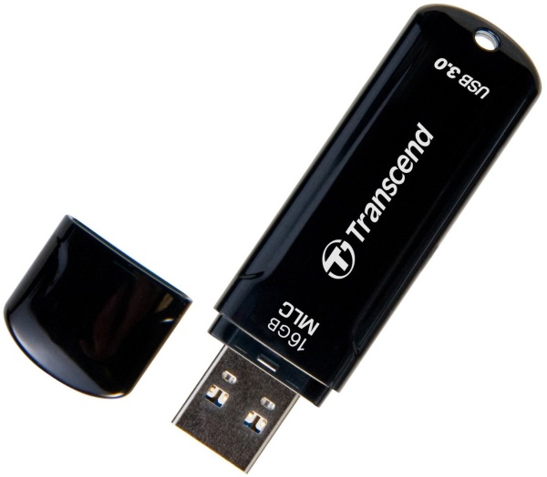 USB Flash drive 16GB 3.0 Transcend TS16GJF750K черный