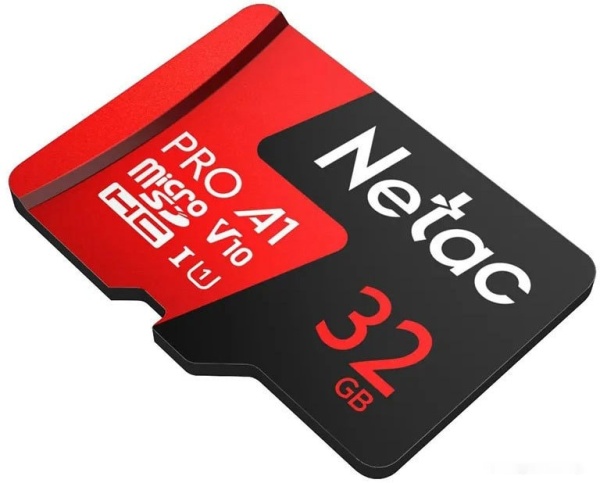 Карта памяти 32GB Netac P500 Extreme Pro, NT02P500PRO-032G-R (с адаптером)