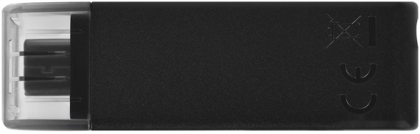 USB Flash drive 64Gb Kingston DataTraveler 70, DT70/64GB, Black, только Type-C