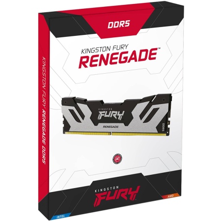 Оперативная память DDR5 6400/16Gb Kingston Fury Renegade, KF564C32RS-16