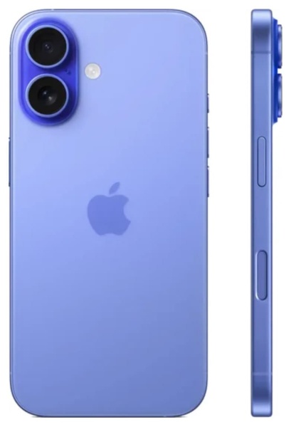 Смартфон Apple iPhone 16 Plus 128GB Ultramarine, A3290 MXVX3HX/A 