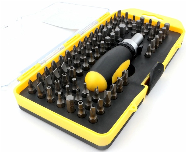 Отвертка с набором бит Cablexpert TK-SD-371