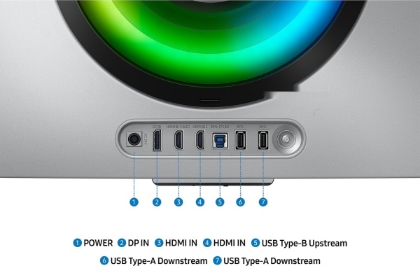 Монитор 34" Samsung Odyssey OLED G8 Ultra, LS34DG852SIXCI