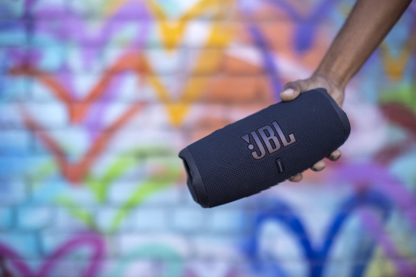 Колонка портативная JBL Charge 5 Black, JBLCHARGE5BLK