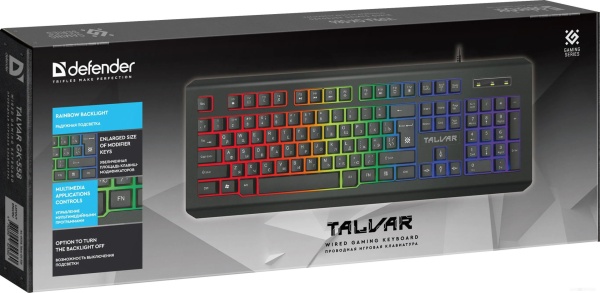 Клавиатура Defender Talvar GK-558 Black